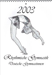RG Kalender 2003  Deutsche Gymnastinnen